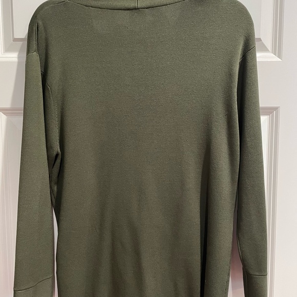 Due Per Due 3/4 Sleeve Sweater 80% Silk 12% Nylon 8% Spandex XL Dry Clean - Picture 3 of 3